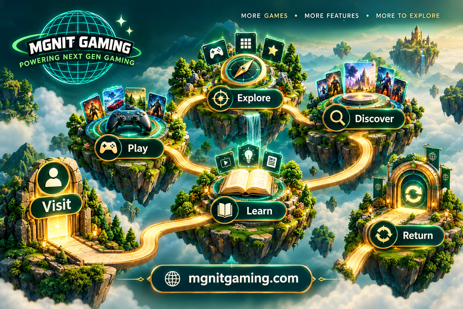 How MGNIT Gaming Can Help Turn Casual Visitors Into Regular Explorers